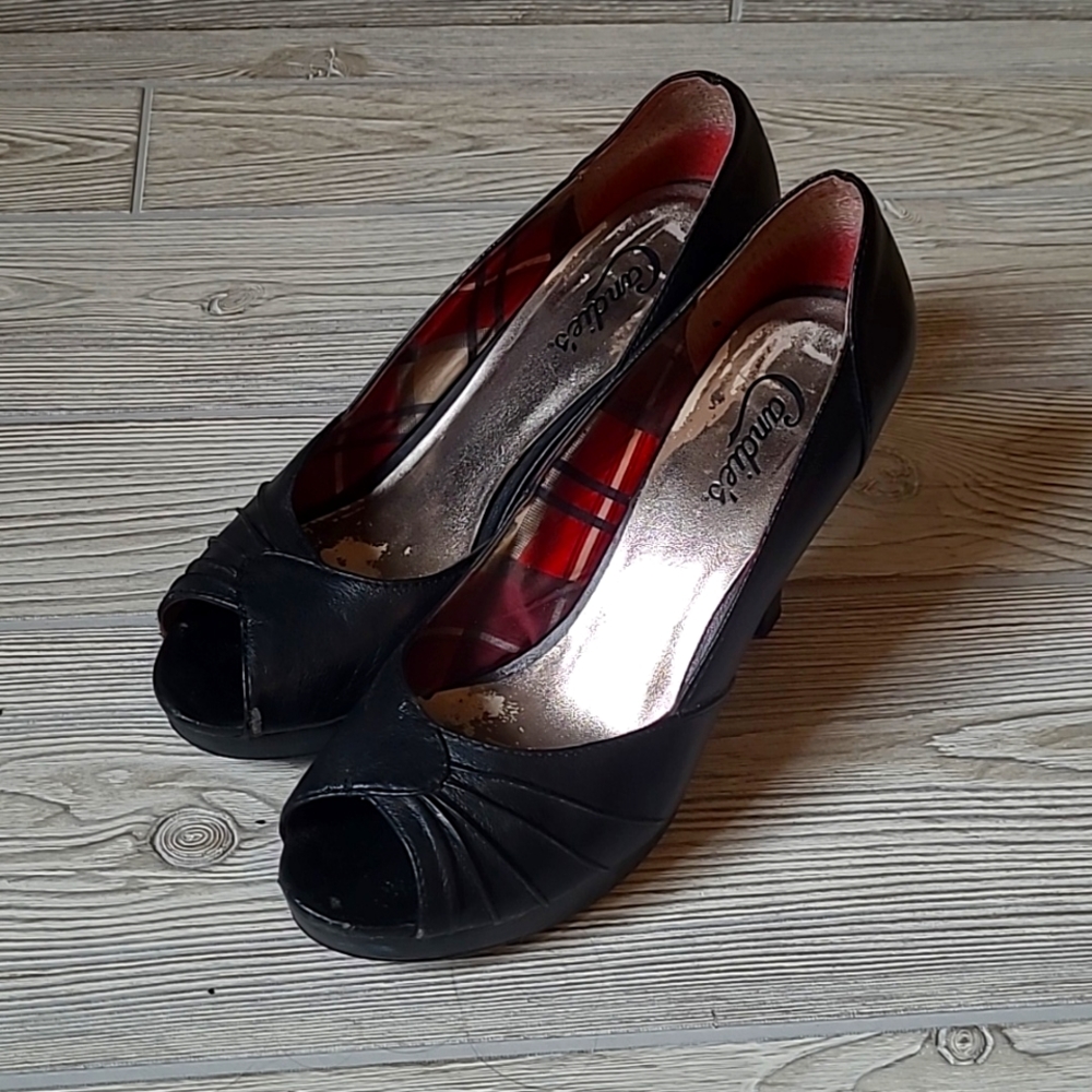 Candies Lift Black High Heels